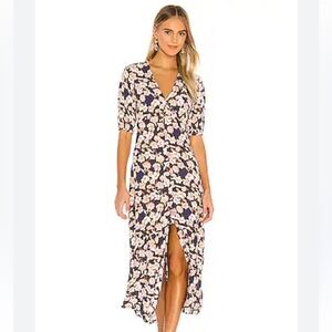 Sanctuary Florence Floral Maxi Dress Size 8